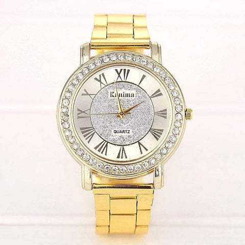Gold Watch Women Luxury Ladies Wristwatches