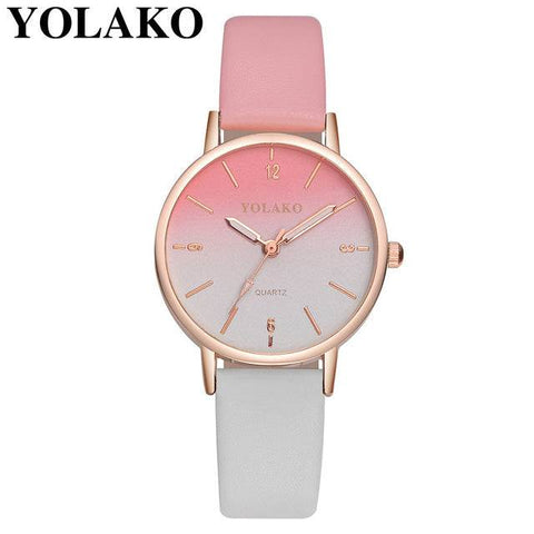 watch for ladies Brand Leather Quartz Women'