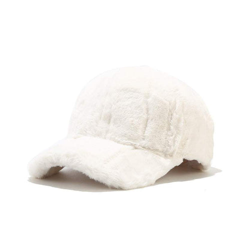 winter hat outdoor thick plush cap
