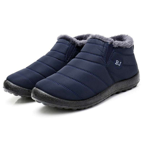 couples Waterproof cotton boots shoe